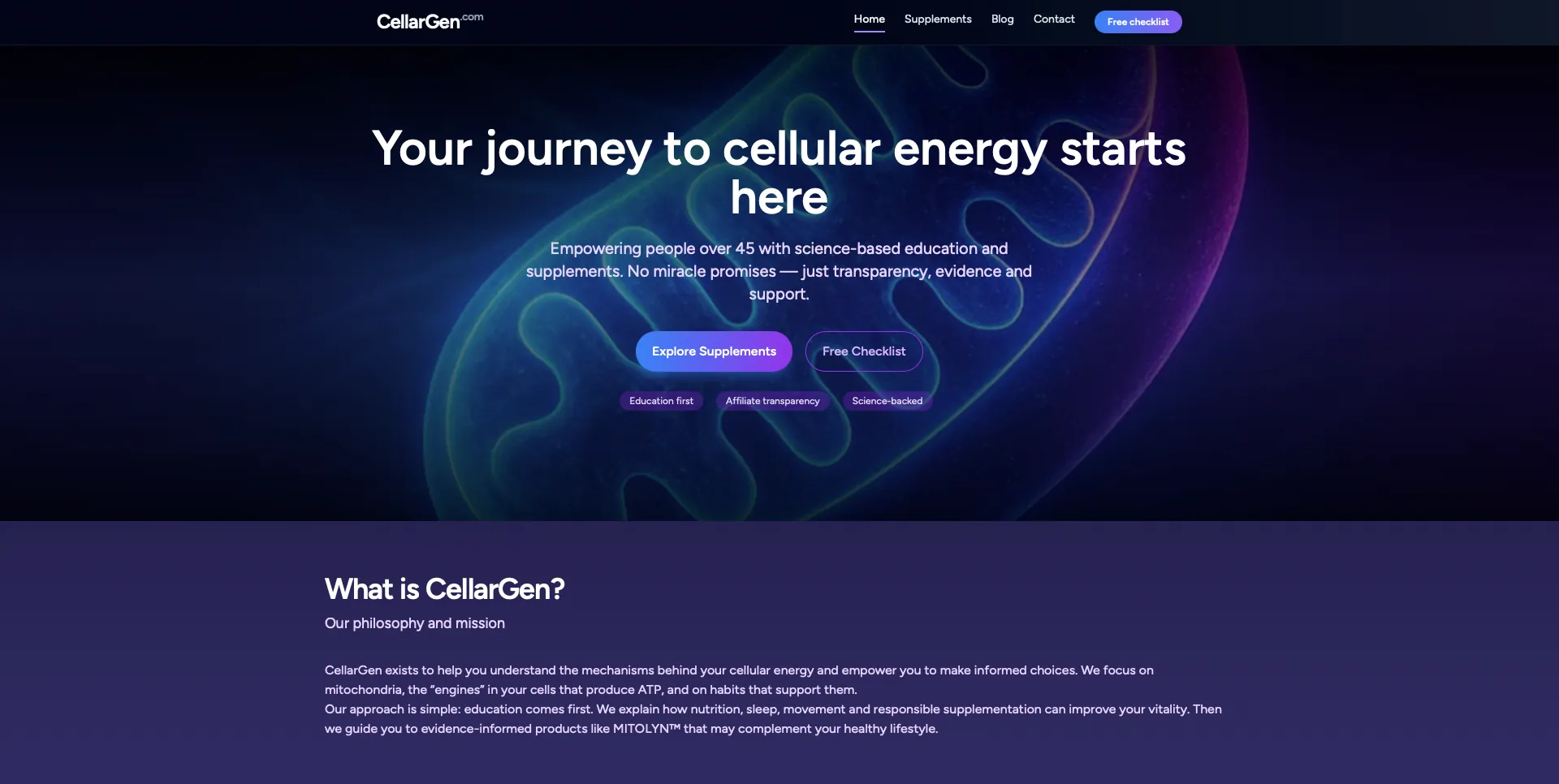 Preuve d'architecture système pour CellarGen
